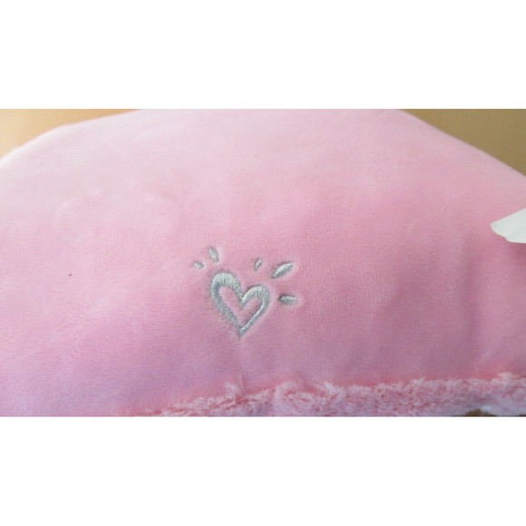 Justice Girls Kids Mermaid Pink Reversible Sequin Plush Throw Pillow - Picture 4 of 5
